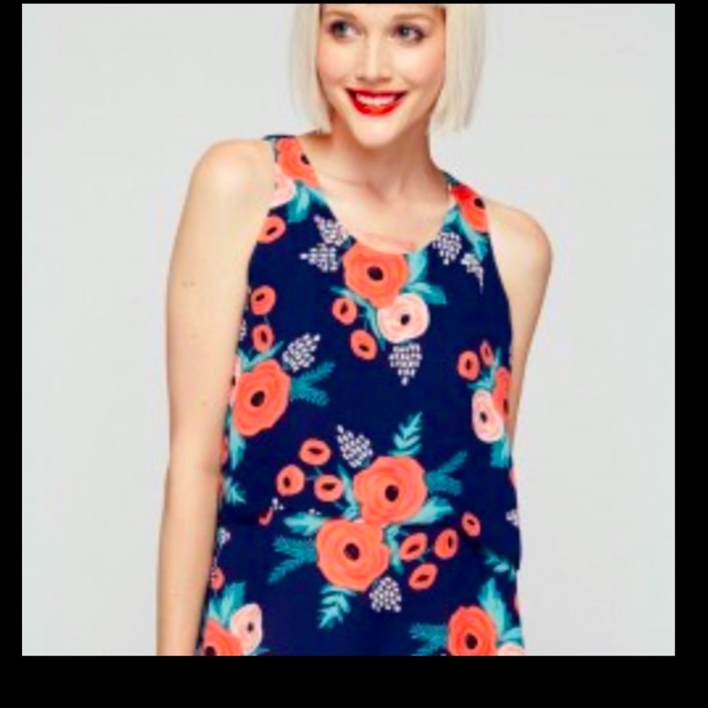 Rifle Paper Company/ Paper Crown Floral Tank!